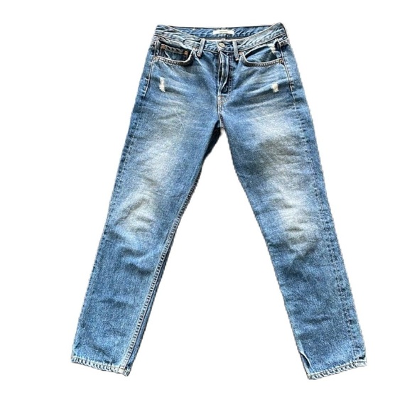 ⭐️HP⭐️Sz27P GRLFRND Karolina distressed denim in “Close to You” colour EUC - Picture 4 of 14